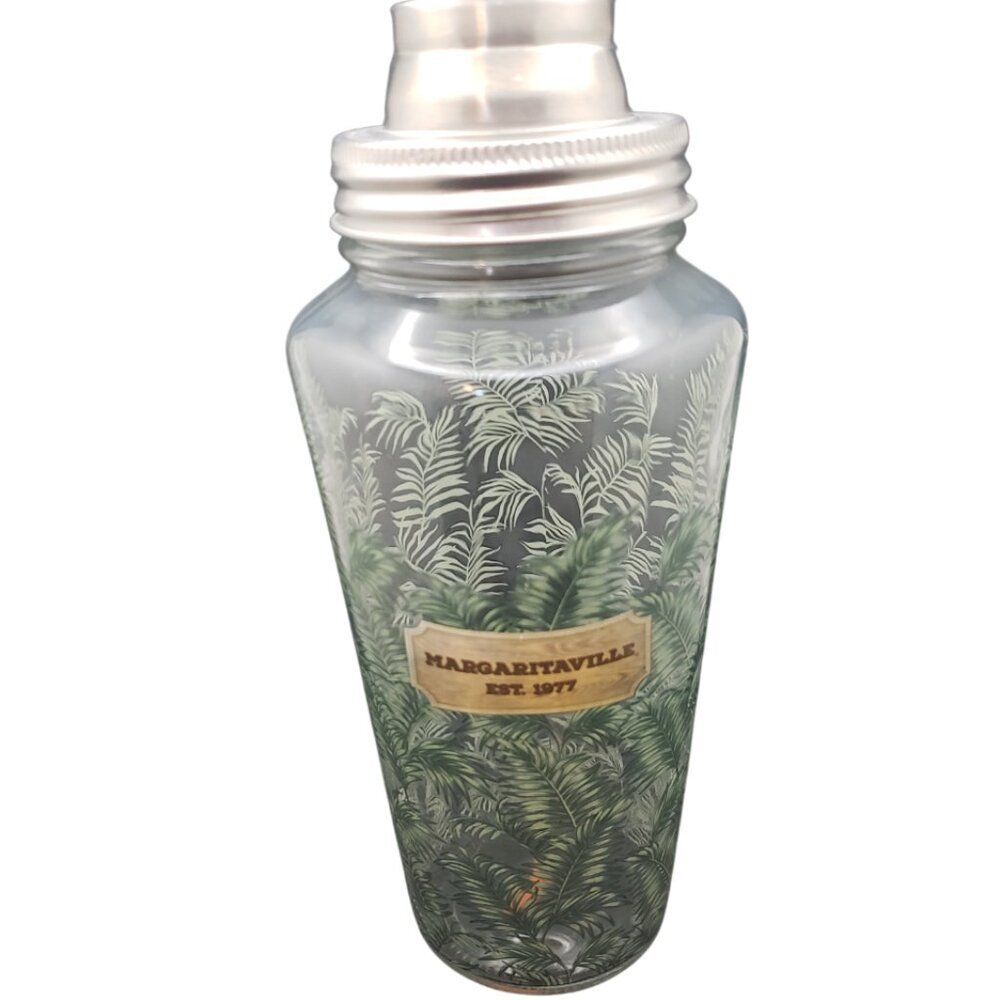 Margaritaville Glass Shaker Tropical Palm Trees Replacement 27oz Jimmy Buffett